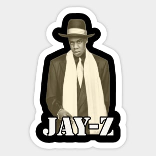 Retro Jay-Z Sticker